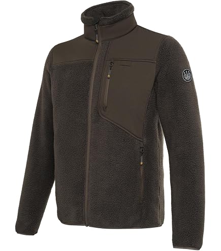 Amazon.com: Halifax Sherpa Fleece Outdoor Jacket, X-Small, Brown